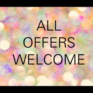 Offers are welcome 🤗 bundle and save !!